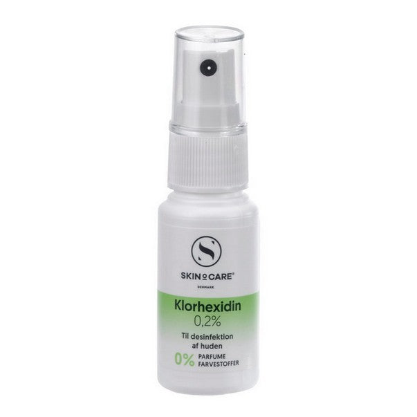 Dermaroller rens desinficerende klorhexidin spray i 30 ml