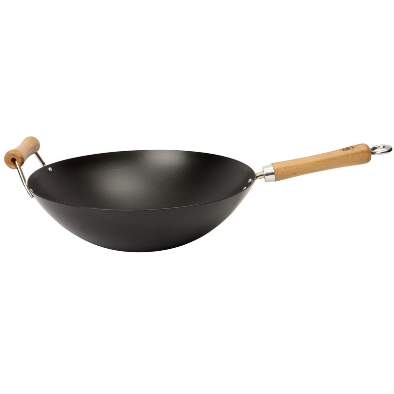Se Dexam NS kulstål sort wok 36 cm. ✔ Kæmpe udvalg i Dexam ✔ Meget billig fragt og hurtig levering: 1 - 2 hverdage - Varenummer: KTO-12322007 og barcode / Ean: &