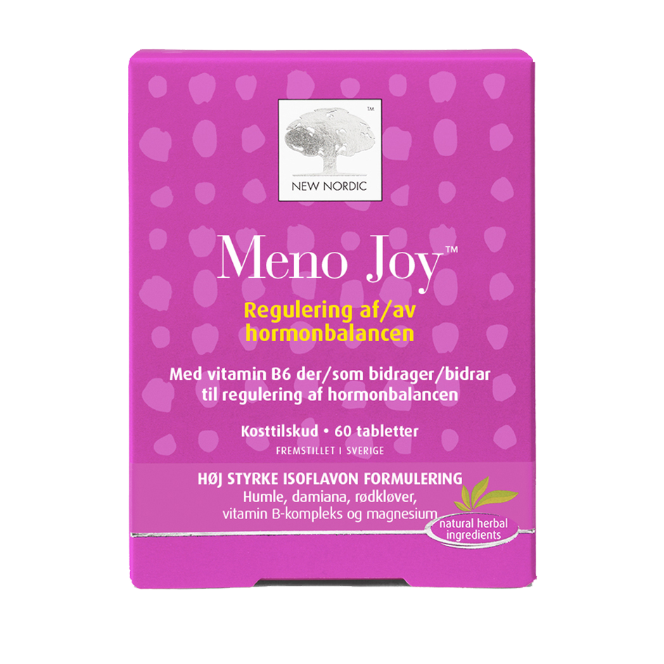 Se New Nordic Meno Joy 60 tabl. ✔ Kæmpe udvalg i New Nordic - Køb online på udsalg og tilbud lige nu ✔ Billig fragt og hurtig levering - Varenummer: Helsegrossisten-45546 og 5021807455461 på lager - Udsalg på New Nordic > > Op til 61% rabat - Mere end 1.329 populære mærker på udsalg