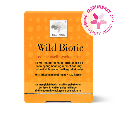 New Nordic Wild Biotic 120 kapsler