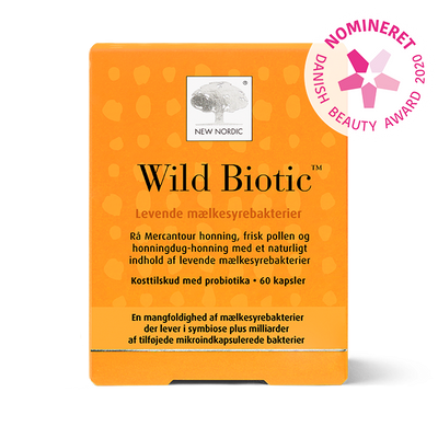 New Nordic Wild Biotic 60 kapsler