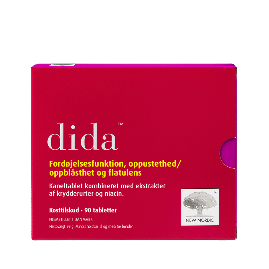 Se New Nordic Dida 90 tabl. ✔ Kæmpe udvalg i New Nordic - Køb online på udsalg og tilbud lige nu ✔ Lav fragtpris og hurtig levering - Varenummer: Helsegrossisten-45360 og 5021807453603 på lager - Udsalg på Sundhed > Mave og fordøjelse > Spar helt op til 79% - Stort udsalg på over 739 mærker