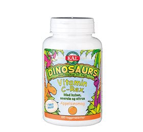 Se KAL DinoSaurs vit. C-rex tygge børn 100 tab. ✔ Kæmpe udvalg i KAL - Køb online på udsalg og tilbud lige nu ✔ Meget billig fragt og hurtig levering - Varenummer: Helsegrossisten-9248 og 21245781301 på lager - Udsalg på Børn > Solaray > Store besparelser – op til 67% - Store besparelser på over 2.281 mærker