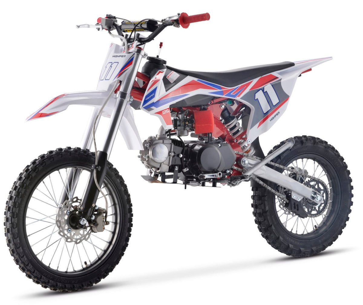 Se Dirt Bike 125cc 4-takt Crosser 17''/14'' (Ny version) ✔ Kæmpe udvalg i MCU-Sport - Køb online på udsalg og tilbud lige nu ✔ Lav fragtpris og hurtig levering - Varenummer: MMAction-11209 og 5712548112095 på lager - Udsalg på Crosser / Dirtbike (EL og Benzin) Store besparelser – op til 67% - Shop over 2.281 kendte mærker på udsalg