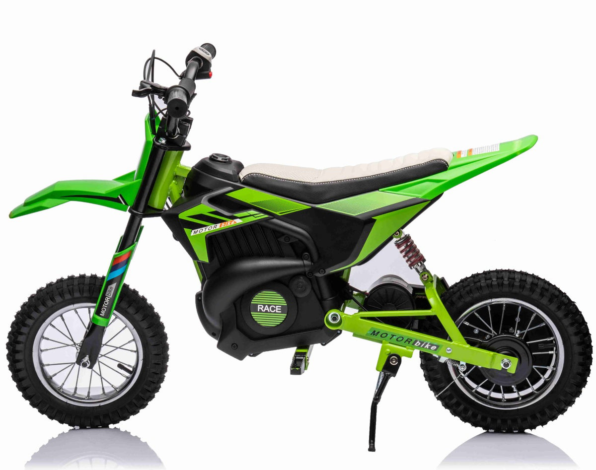 Se Dirt Bike EL 250W 24V Crosser, Grøn ✔ Kæmpe udvalg i MCU-Sport - Køb online på udsalg og tilbud lige nu ✔ Billig fragt og hurtig levering - Varenummer: MMAction-28252 og 5712548282521 på lager - Udsalg på Crosser / Dirtbike (EL og Benzin) Store besparelser – op til 77% - Udsalg på mere end 2.281 populære mærker