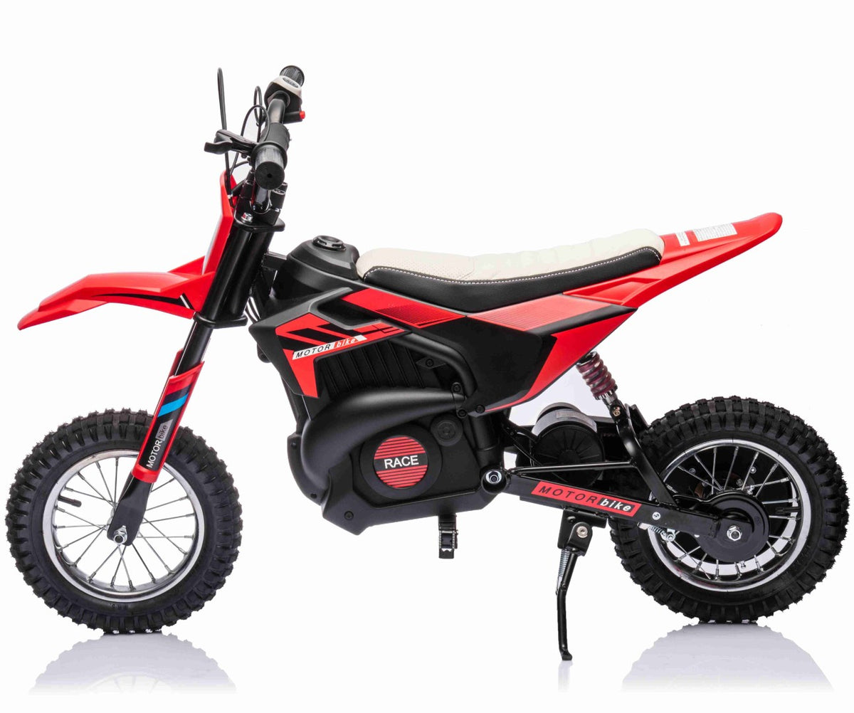 Se Dirt Bike EL 250W 24V Crosser, Rød ✔ Kæmpe udvalg i MCU-Sport - Køb online på udsalg og tilbud lige nu ✔ Billig fragt og hurtig levering - Varenummer: MMAction-28253 og 5712548282538 på lager - Udsalg på Crosser / Dirtbike (EL og Benzin) Få op til 69% i rabat - Find over 1.798 mærker på udsalg