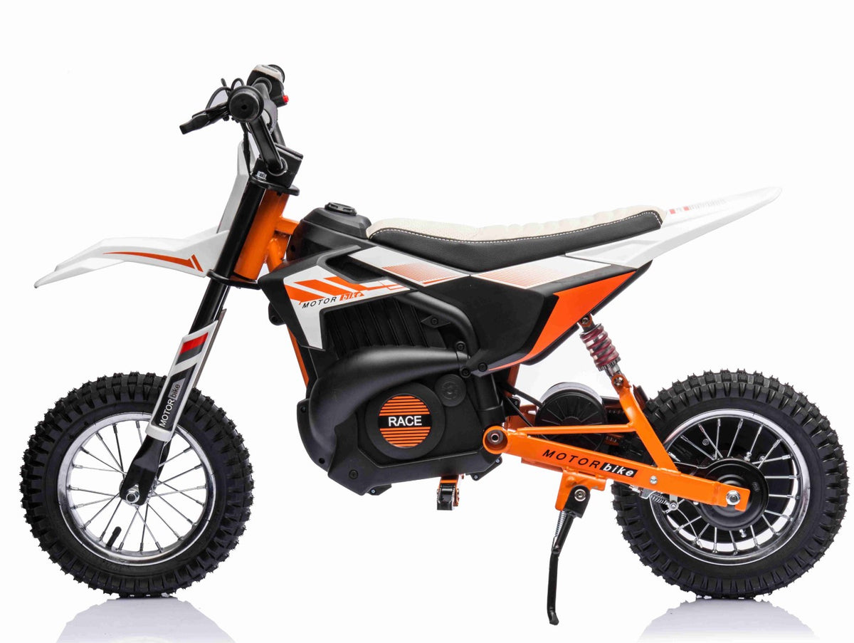 Se Dirt Bike EL 250W 24V Crosser, Orange ✔ Kæmpe udvalg i MCU-Sport - Køb online på udsalg og tilbud lige nu ✔ Super billig fragt og lynhurtig levering - Varenummer: MMAction-28224 og 5712548282248 på lager - Udsalg på Crosser / Dirtbike (EL og Benzin) Spar stort – op til 53% - Over 2.739 kendte mærker på stort udsalg