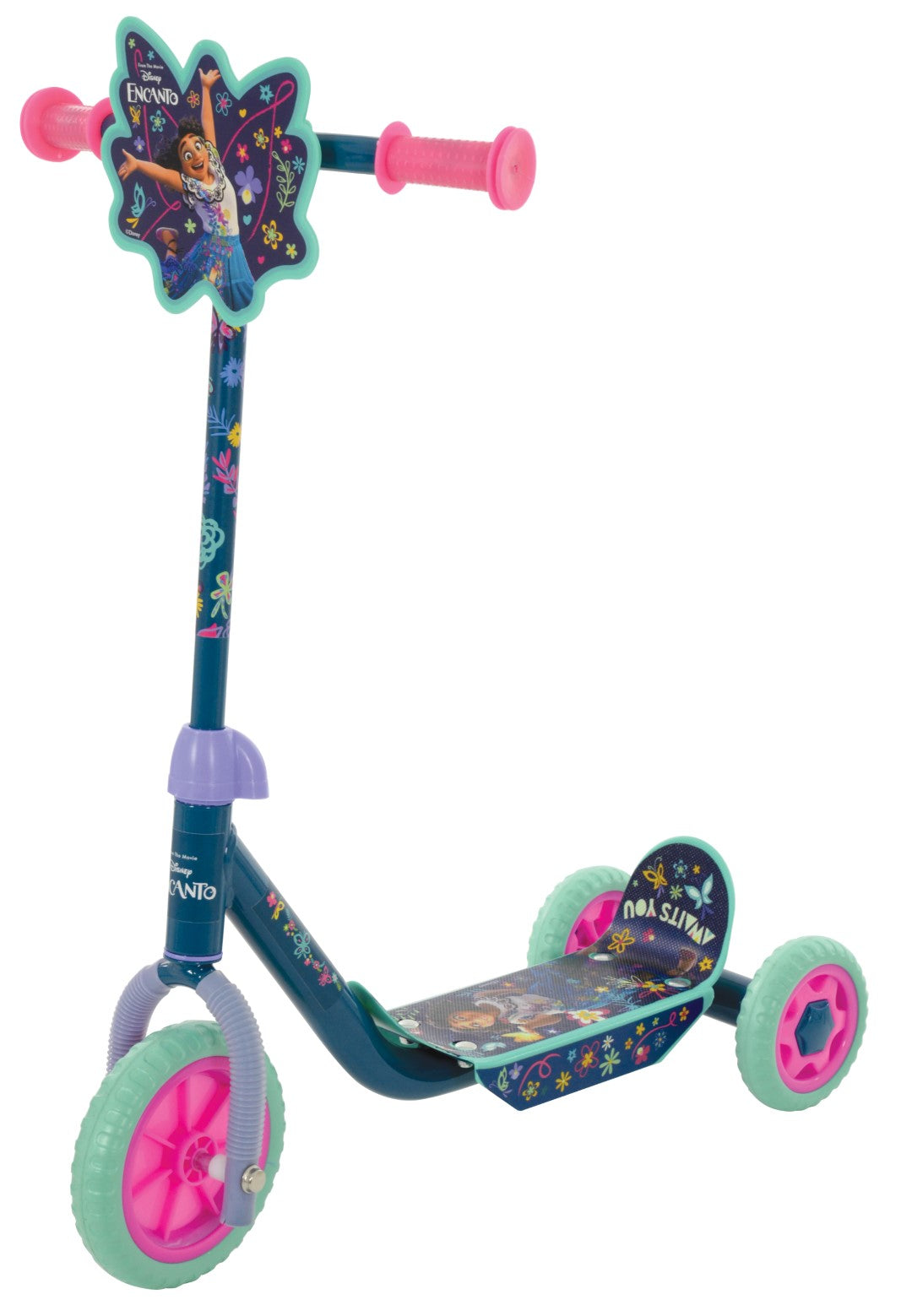 Se Disney Encanto Deluxe trehjulet løbehjul ✔ Kæmpe udvalg i MV Sports - Køb online på udsalg og tilbud lige nu ✔ Lav fragtpris og hurtig levering - Varenummer: MMAction-17604781 og 5017915013662 på lager - Udsalg på Trehjulet Løbehjul Store besparelser – op til 77% - 2.739+ mærker til skarpe priser