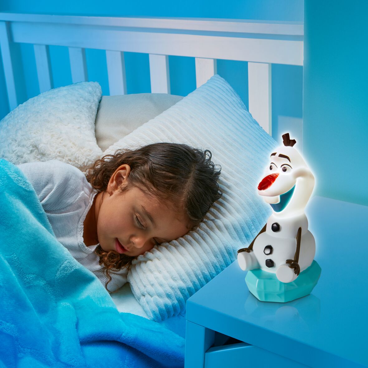 WorldsApart Disney Frost 2 Olaf-figur, der fungerer som natlampe og lygte