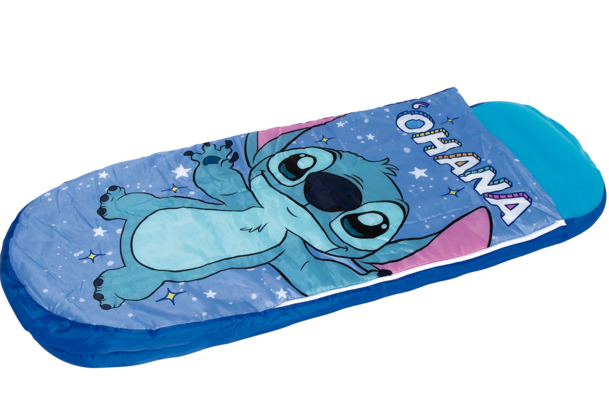 Arditex Disney Lilo & Stitch junior 2-i-1 gæsteseng med sovepose og luftmadras