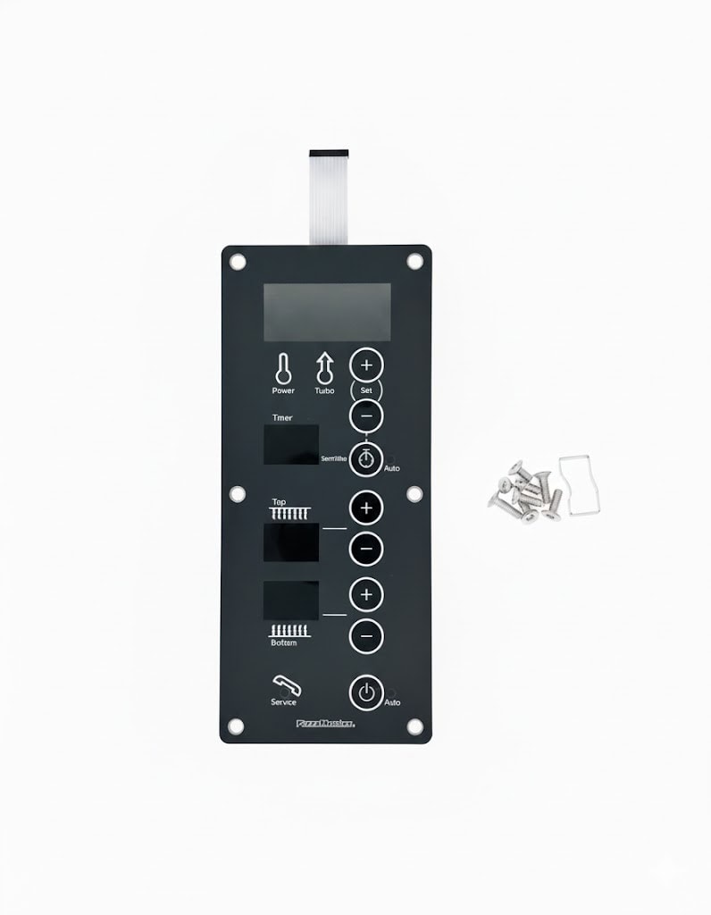 Komplet displayenhed som original reservedel til Pizzamaster pizzaovn, model SP-51636
