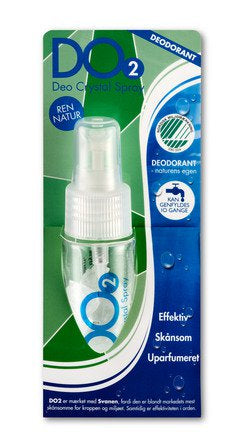 Se Deo Crystal spray DO2 40 ml. ✔ Kæmpe udvalg i Bolig Magasin - Køb online på udsalg og tilbud lige nu ✔ Super billig fragt og lynhurtig levering - Varenummer: Helsegrossisten-7245 og 5706965000028 på lager - Udsalg på Personlig pleje > > Op til 63% rabat - Over 2.739 mærker samlet ét sted