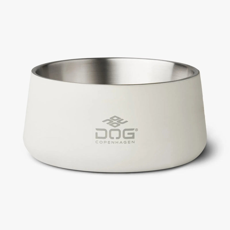DOG Copenhagen Vega skål i Off White, størrelse small/medium