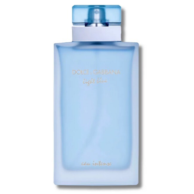 Flaske med Dolce & Gabbana Light Blue Eau Intense Pour Femme eau de parfum, 100 ml
