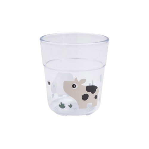 Drikkeglas i Tritan fra Done by Deer, serien Tiny Farm, til børn