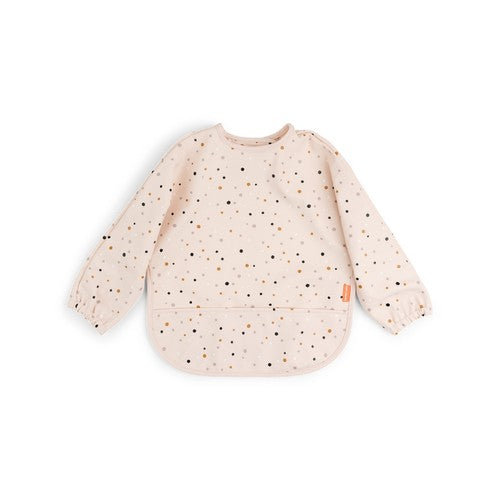 Done by Deer hagesmæk med lange ærmer og lomme i designet Happy Dots