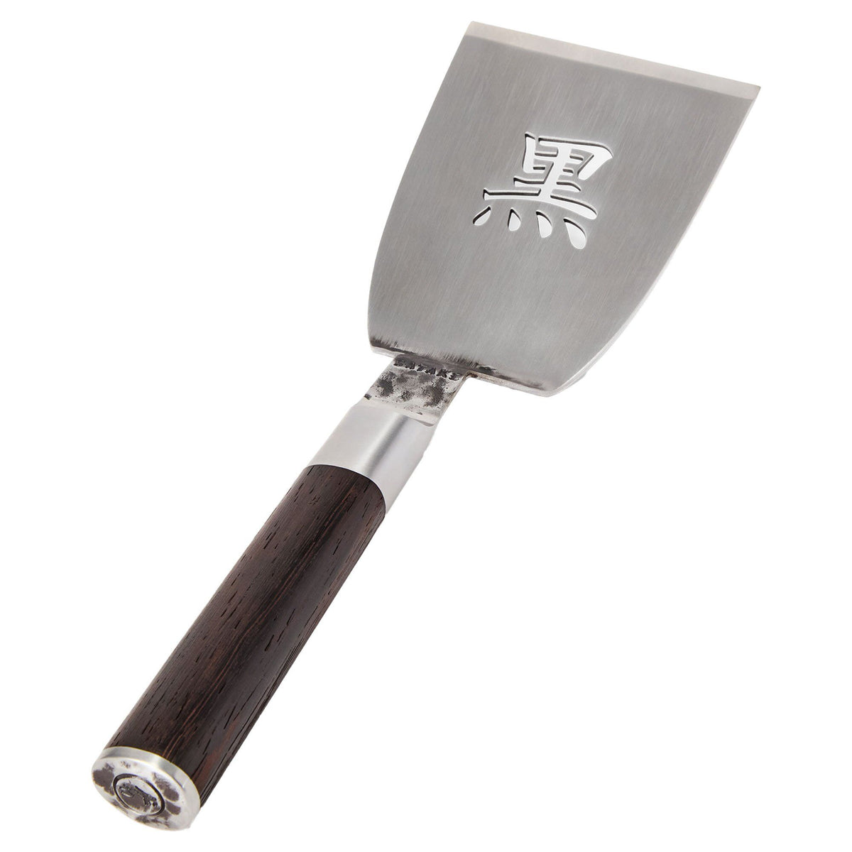 Satake Kuro stegespade med bredt blad i håndhamret stål