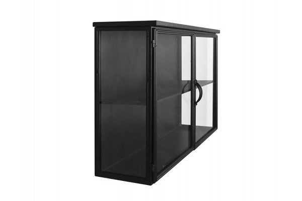 Se Dragør Væghængt Vitrineskab i Metal - 100x26,5x61 cm - Sort Sort ✔ Kæmpe udvalg i  KopK - Køb online på udsalg og tilbud lige nu ✔ Hurtig levering: 1 - 2 Hverdage samt billig fragt - Varenummer: HML-DK3843V1117 og barcode / Ean:  på lager - Udsalg på INDEMØBLER > Vægthængte vitrineskabe Spar op til 54% - Over 1354 kendte mærker på udsalg