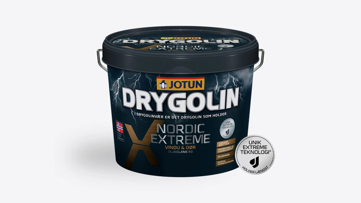 Drygolin Nordic Extreme vindue og dør i 2,7 liters dåse