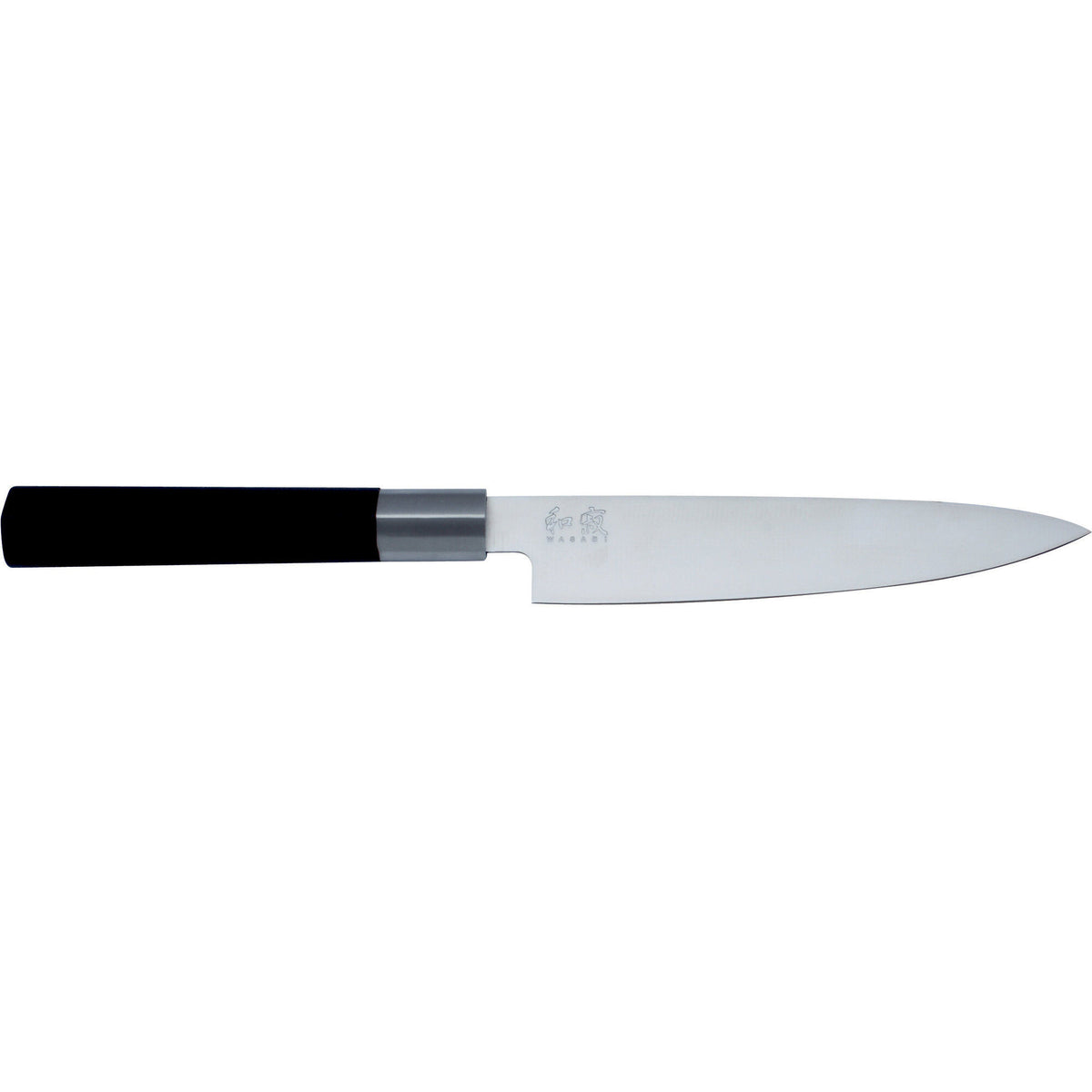 Kai Wasabi Black universalkniv med 15 cm klinge og sort håndtag