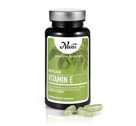 Se Nani E-vitamin 60 kap. ✔ Kæmpe udvalg i Nani - Køb online på udsalg og tilbud lige nu ✔ Billig fragt og hurtig levering - Varenummer: Helsegrossisten-23359 og 5713258053166 på lager - Udsalg på Sundhed > Nani > Op til 57% rabat - Mere end 1.329 populære mærker på udsalg