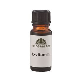 Se Urtegaarden E-vitamin 10ml. ✔ Kæmpe udvalg i Urtegaarden - Køb online på udsalg og tilbud lige nu ✔ Super billig fragt og lynhurtig levering - Varenummer: Helsegrossisten-52787 og 5709286071029 på lager - Udsalg på Personlig pleje > Fischer Pure Nature > Spar stort – op til 71% - Over 2.739 kendte mærker på stort udsalg