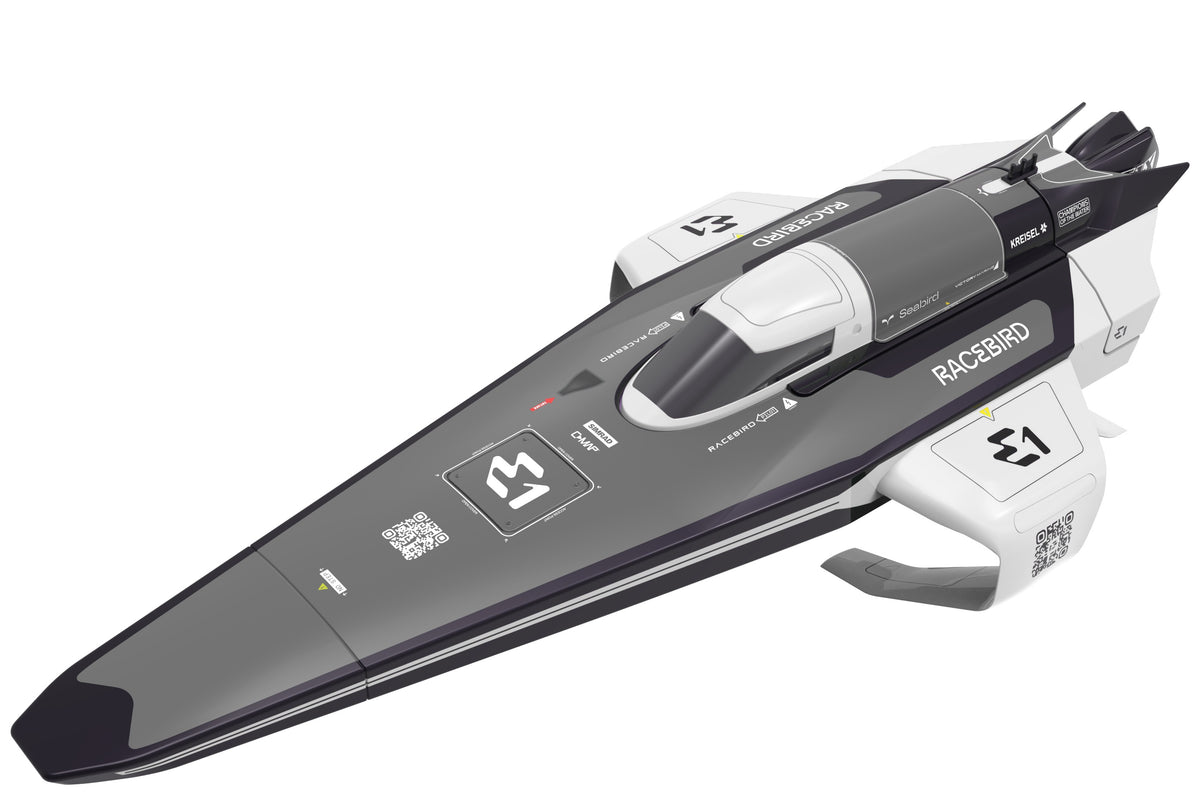 Se E1 RaceBird Lite RC Hydrofoil Fjernstyret Båd 2.4GHz RTR, Hvid ✔ Kæmpe udvalg i Joysway - Køb online på udsalg og tilbud lige nu ✔ Super billig fragt og lynhurtig levering - Varenummer: MMAction-146635 og 6949762281644 på lager - Udsalg på Fjernstyret Både Spar helt op til 79% - Over 739 kendte mærker på udsalg