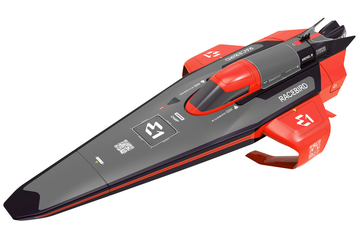 Se E1 RaceBird Lite RC Hydrofoil Fjernstyret Båd 2.4GHz RTR, Rød ✔ Kæmpe udvalg i Joysway - Køb online på udsalg og tilbud lige nu ✔ Billig fragt og hurtig levering - Varenummer: MMAction-146633 og 6949762281637 på lager - Udsalg på Fjernstyret Både Spar stort – op til 53% - Eksklusivt udsalg på over 2.739 mærker