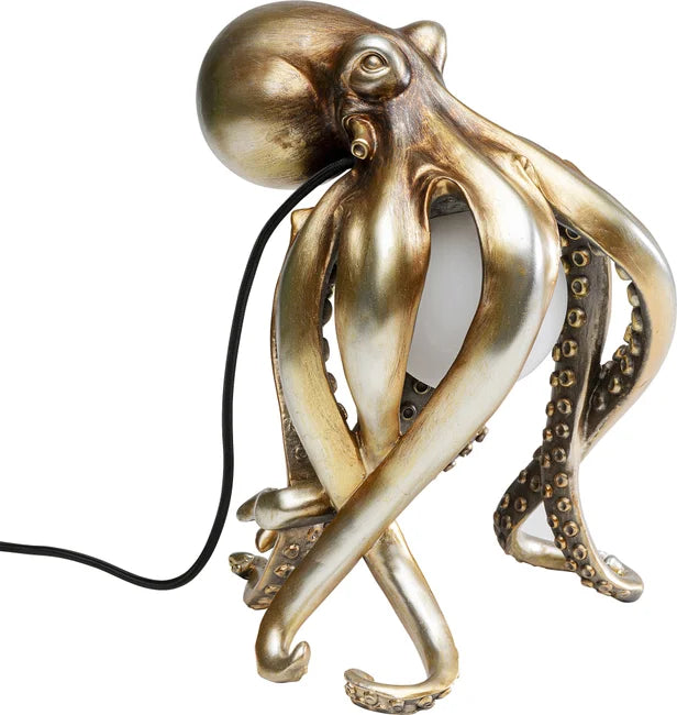 Se KARE DESIGN Animal Octopus bordlampe - hvid glas og guld polyresin ❤ Kæmpe udvalg i Kare Design - Køb online på udsalg og tilbud lige nu ❤ Meget billig fragt og hurtig levering - Varenummer: Boboonline-106393 og barcode / Ean: 4025621527015 på lager - Udsalg på Interiør,Belysning,Lamper,Bordlamper,
Interiør,
Belysning,
Lamper,
Dyrelamper,
KARE D Store besparelser – op til 77% - Udsalg på mere end 2.281 populære mærker