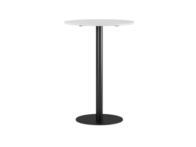 Studio Ståbord Ø80cm - Hvid-sort