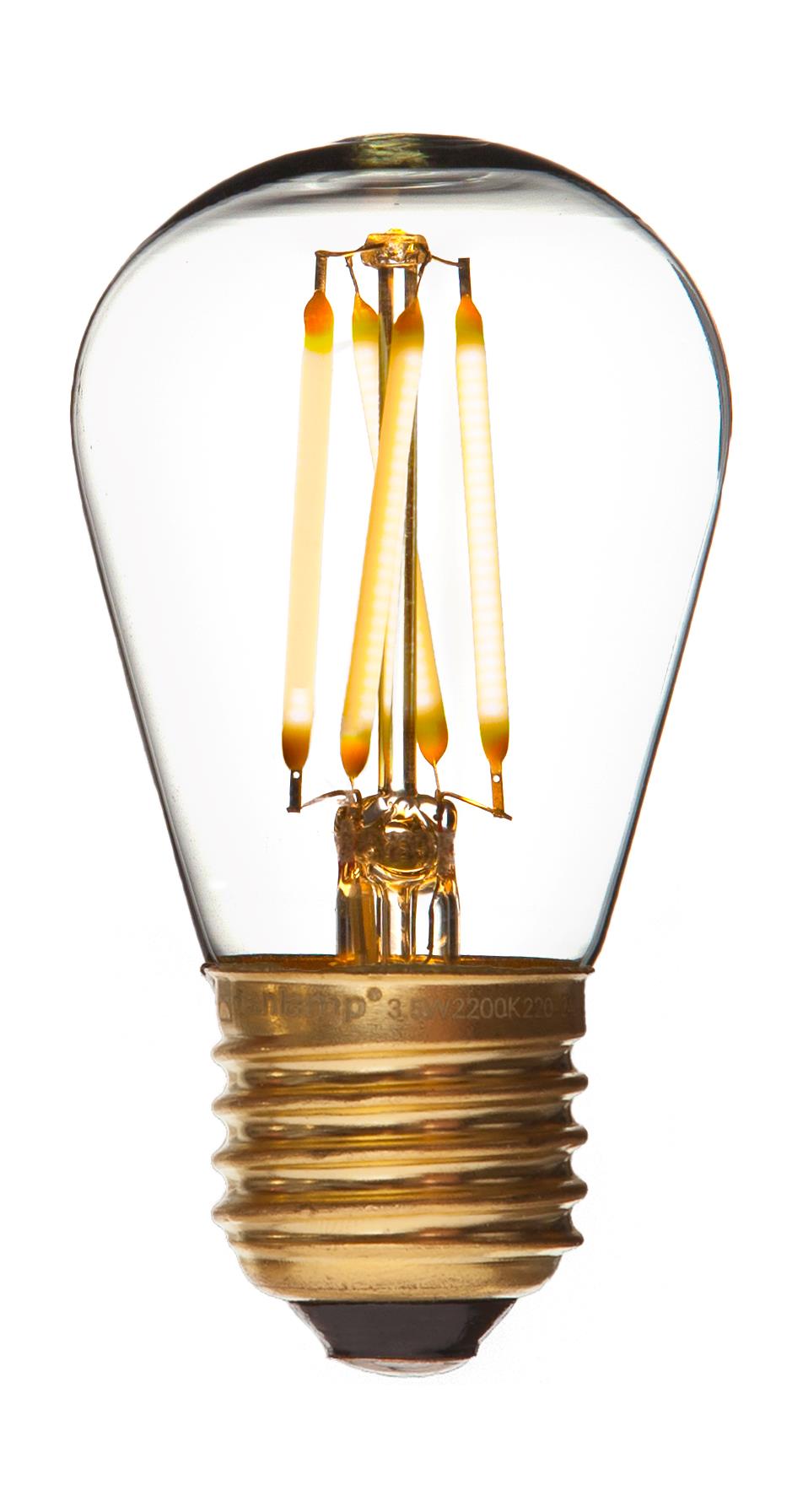 E27 LED Mini Edison pære på 2,5 W fra Danlamp
