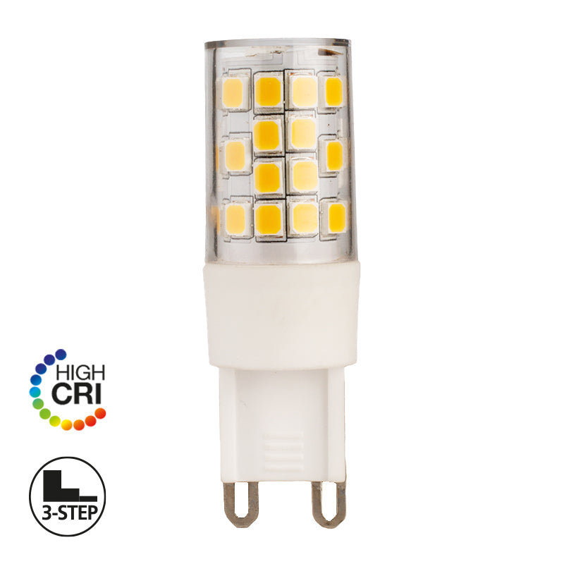 G9 LED pære fra E3 Light med 3-trins dæmpning