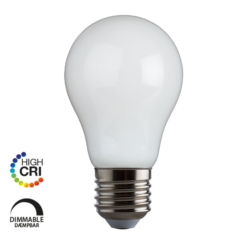 Opal Proxima A55 LED pære fra E3 Light med E27-sokkel