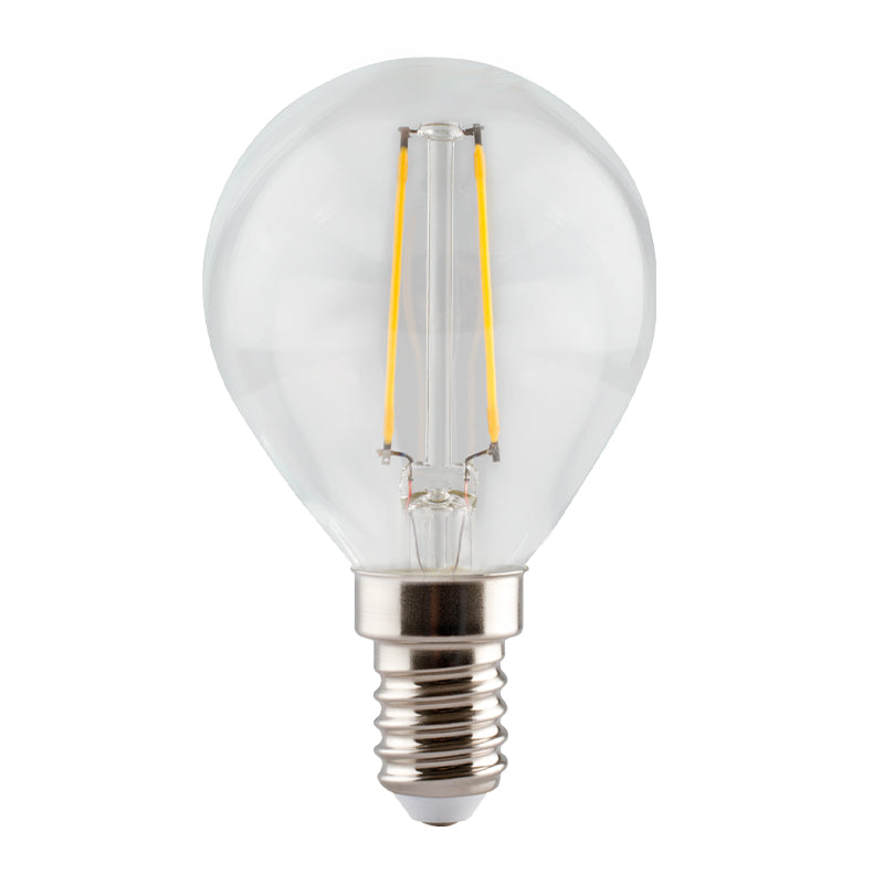 Lille klar E3 Light Proxima P45 LED pære med E14-sokkel