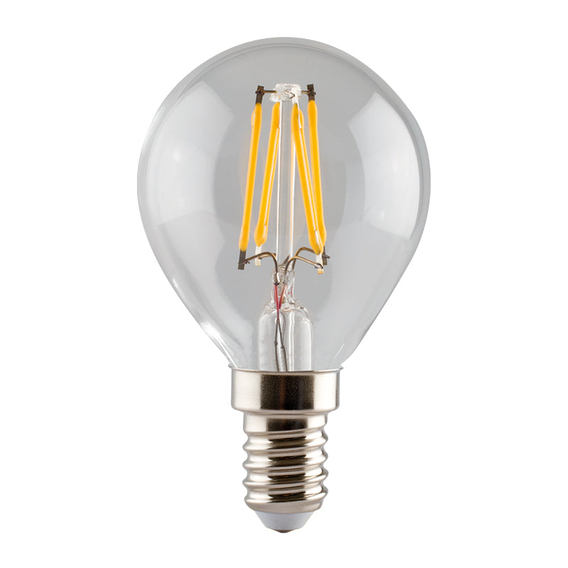 Klar Proxima P45 LED pære fra E3 Light med E14-sokkel