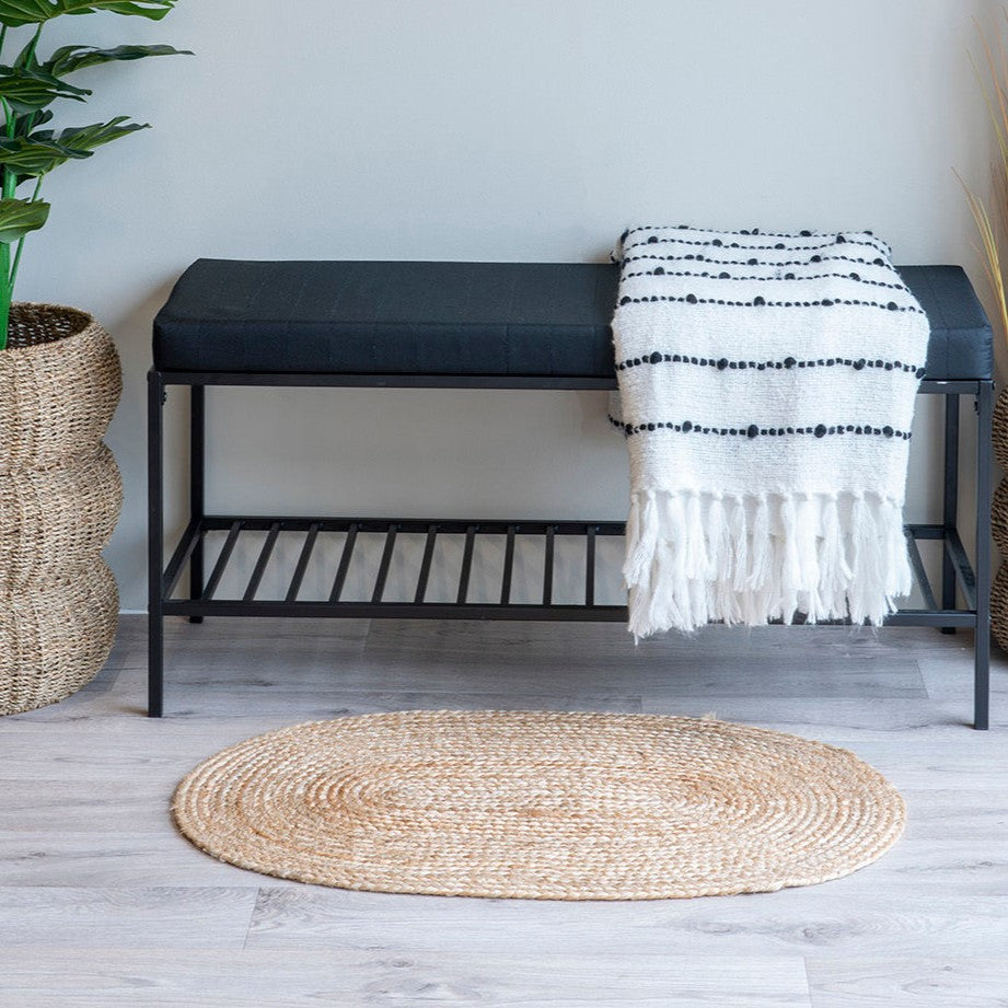 Se Badal - Dørmåtte i natur jute, 50 x 80 cm. ❤ Kæmpe udvalg i 3-nordic - Køb online på udsalg og tilbud lige nu ❤ Meget billig fragt og hurtig levering - Varenummer: 3-nordic-4660 og barcode / Ean: 5713917022717 på lager - Udsalg på Entre - Dørmåtter Store besparelser – op til 77% - Shop over 2.281 kendte brands på udsalg