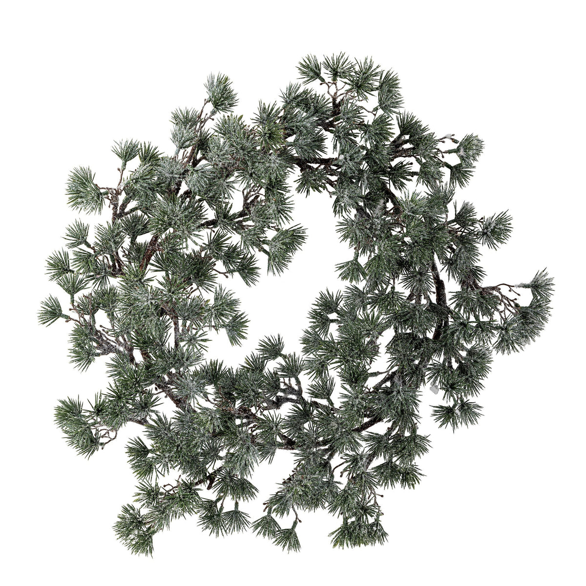 Bloomingville Jeune kunstig grøn julekrans med en diameter på 50 cm
