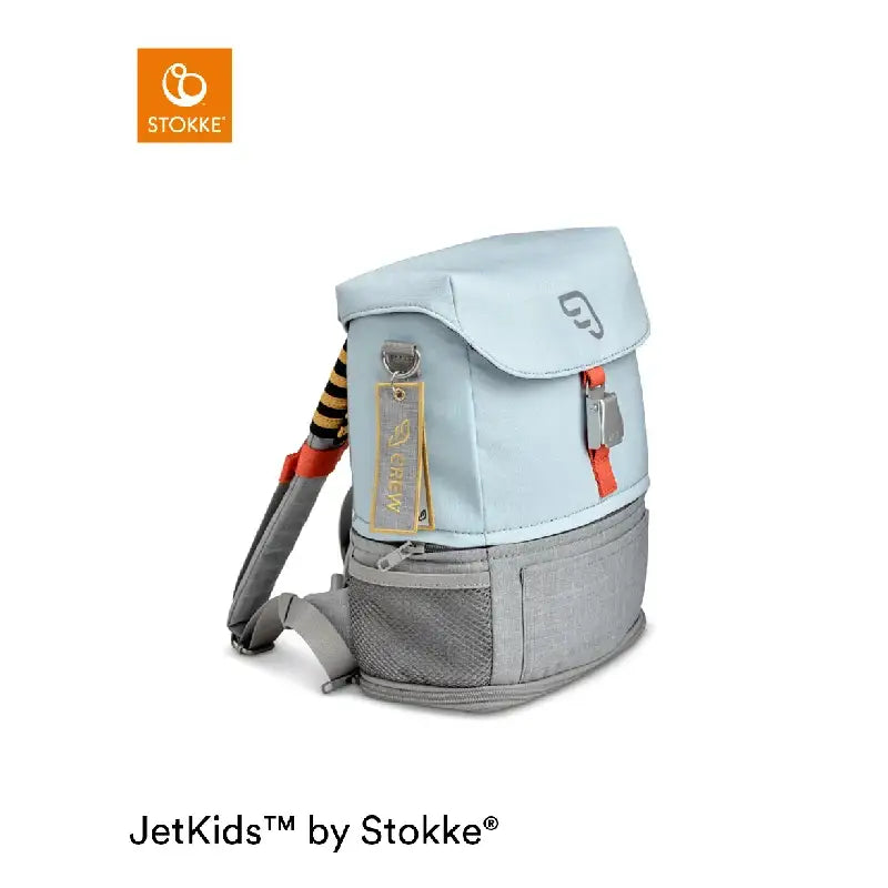 Stokke JetKids Crew Backpack rygsæk i farven Blue Sky
