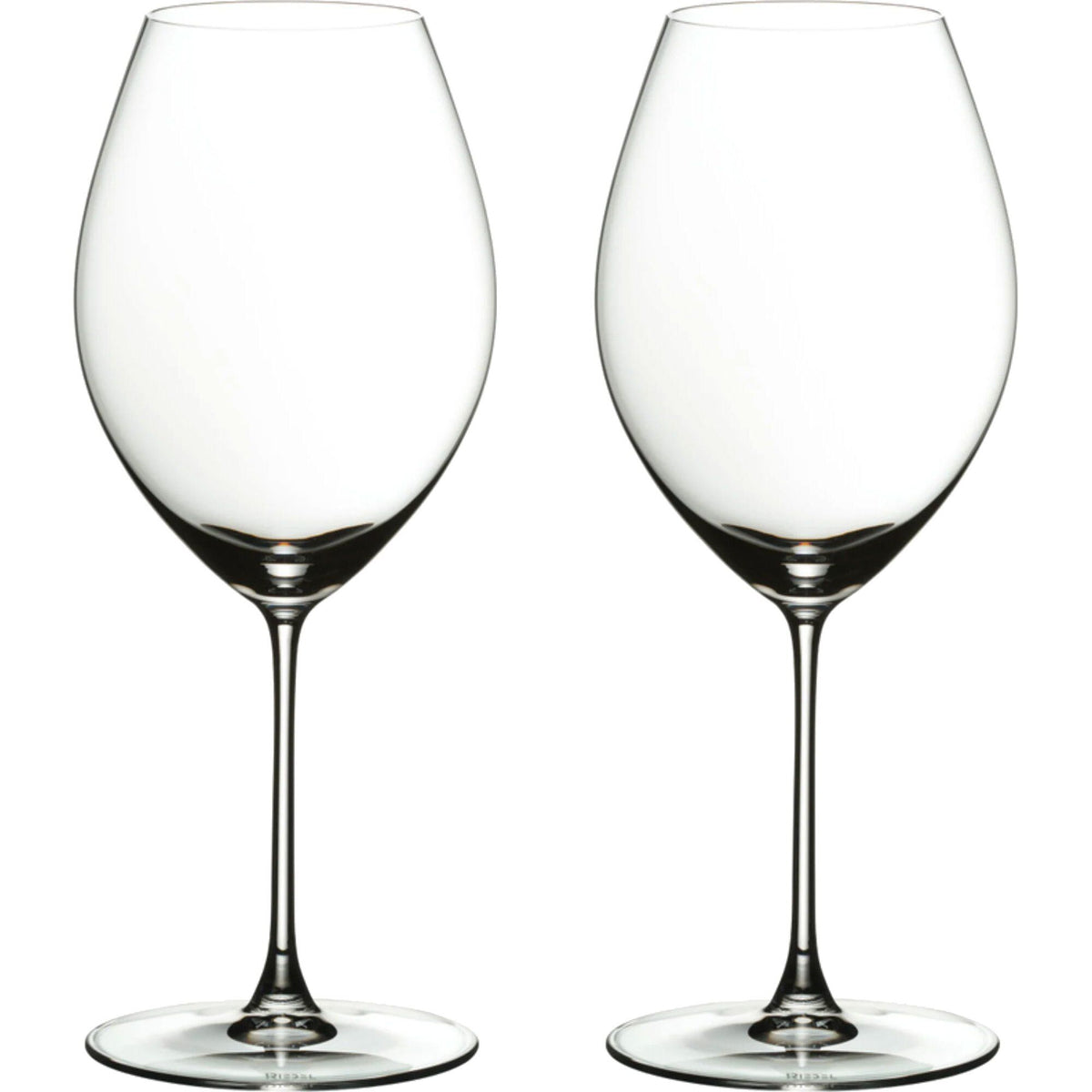 To Riedel Veritas Old World Syrah vinglas på 60 cl