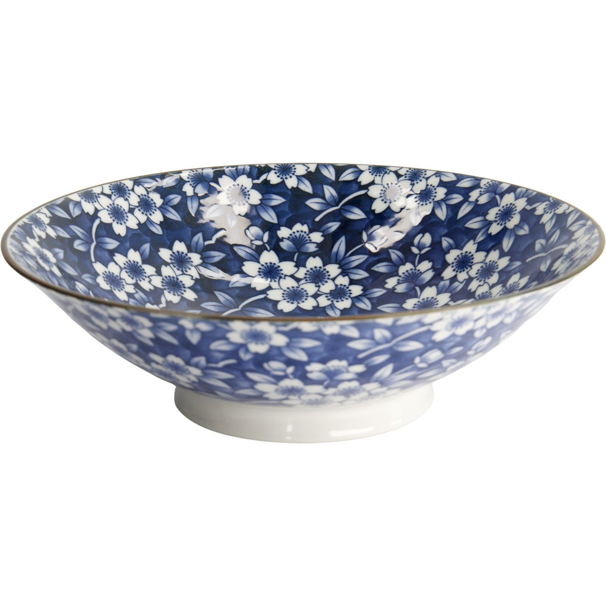 Ramenskål med Sakura-mønster fra Tokyo design studio, Blue Sakura, 1.600 ml