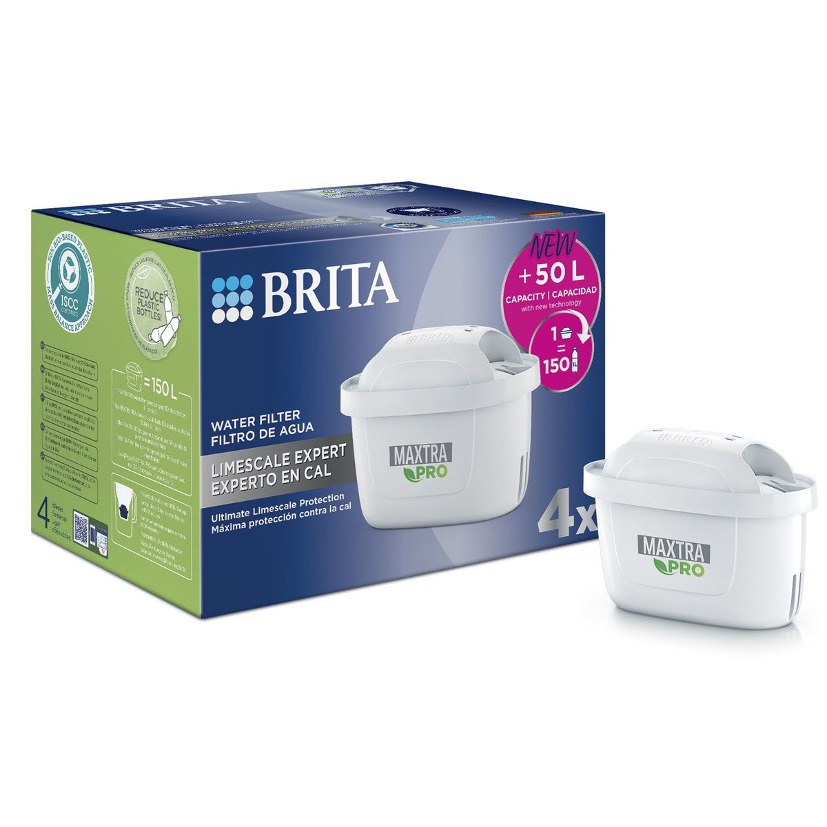 Fire Brita Maxtra Pro Limescale Expert filtre i en 4-pak