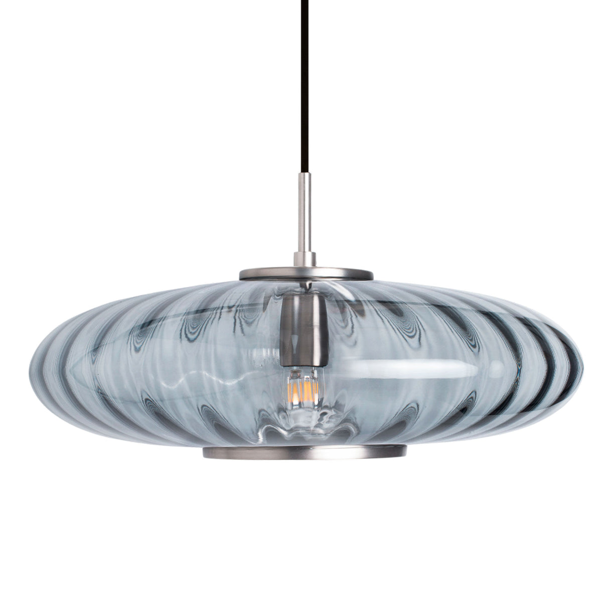Edgeform Urc loftlampe på 36 cm i nuancen smoke