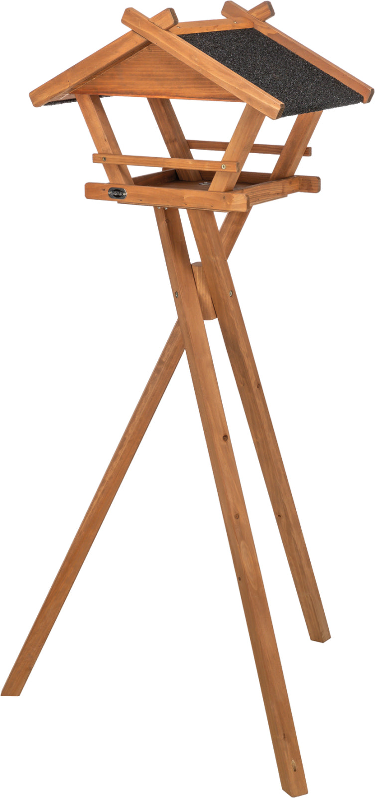 Se Trixie - Natura Fuglefoderhus med Stativ, 52x34,5x33,5 cm H:134 cm - Brun Glaseret Fyrretræ ❤ Kæmpe udvalg i Trixie - Køb online på udsalg og tilbud lige nu ❤ Billig fragt • Hurtig levering - Varenummer: Bolig&Haven-61035839979850 og barcode / Ean: 4011905658704 på lager - Udsalg på Op til 57% rabat - Over 1.329 brands på online udsalg