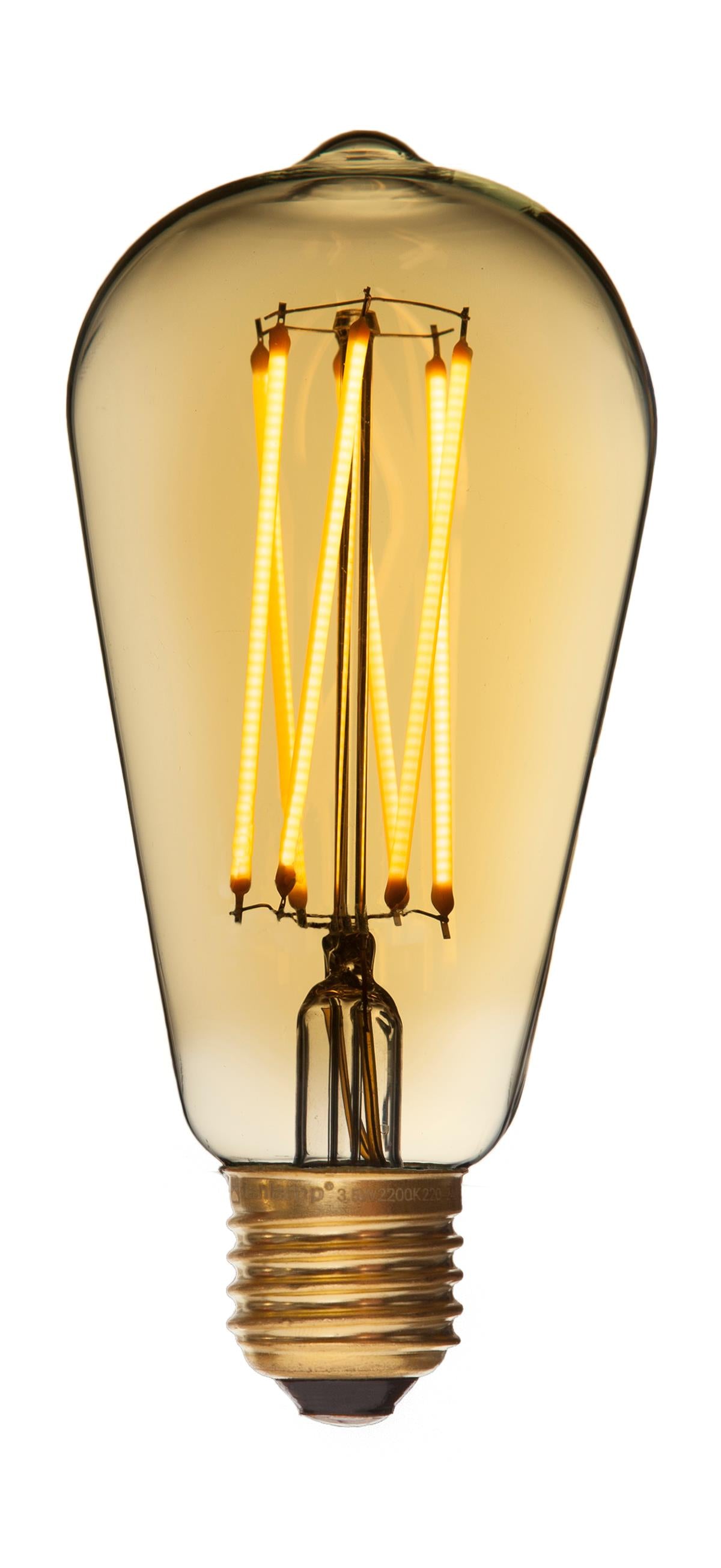 E27 4W LED Edison Gold pære fra Danlamp