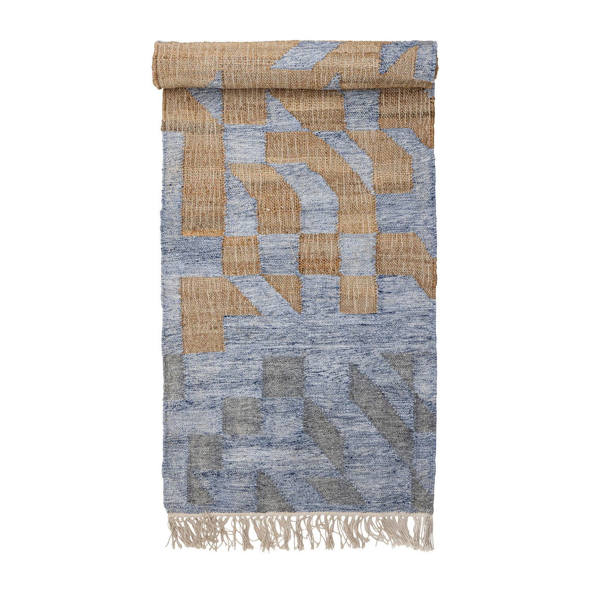 Se BLOOMINGVILLE Vikka Tæppe, Blå, Jute W: 75cm, L: 245cm ❤ Kæmpe udvalg i Bloomingville - Køb online på udsalg og tilbud lige nu ❤ Hurtig levering til lave fragtpriser - Varenummer: Boboonline-91698 og barcode / Ean: 5711173302369 på lager - Udsalg på Interiør,Plaids, gulvtæpper og sengetæpper mm.,Gulvtæpper,
Interiør,
Plaids, gulvtæpper og sengetæpper mm.,
Bloomingville, Få op til 69% i rabat - Shop blandt over 2.739 brands