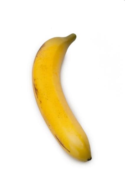 Kunstig Banan 20 cm. 1 stk