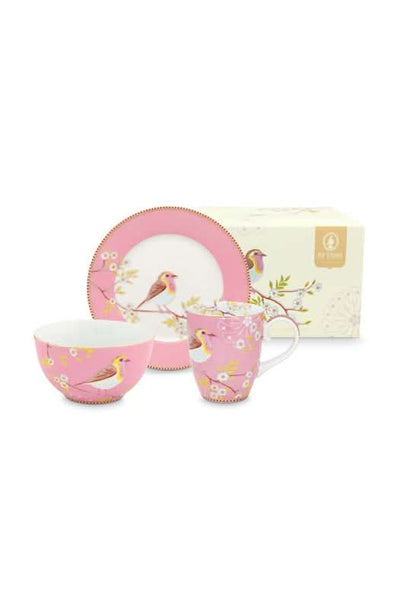 Se billigt tilbud på Pip Studio Breakfast Set Early Bird Pink! Spar op til 58% på udsalg. Hurtig levering, 1-2 hverdage. Køb nu!