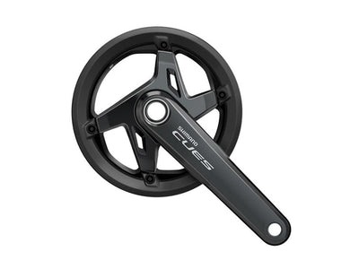 Se Shimano Cues Kranksæt - 40T - 11/10/9 speed - 170mm pedalarm - Inkl. Kædeskærm - FC-U8000-1 ✔ Kæmpe udvalg i  Shimano ✔ Hurtig levering: 1 - 2 Hverdage samt billig fragt - Varenummer: CKP-4550170171827 og barcode / Ean: '4550170171827 på lager - Udsalg på Kranksæt & pedalarme Spar op til 64% - Over 1150 kendte brands på udsalg