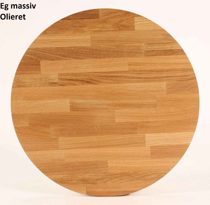 Se tilbud på DT 100 spisebord i massiv eg - billigt!  Ø 90 cm med 2 tillægsplader.  Hurtig levering, 1-2 hverdage.  Spar op til 64%!  Køb nu!