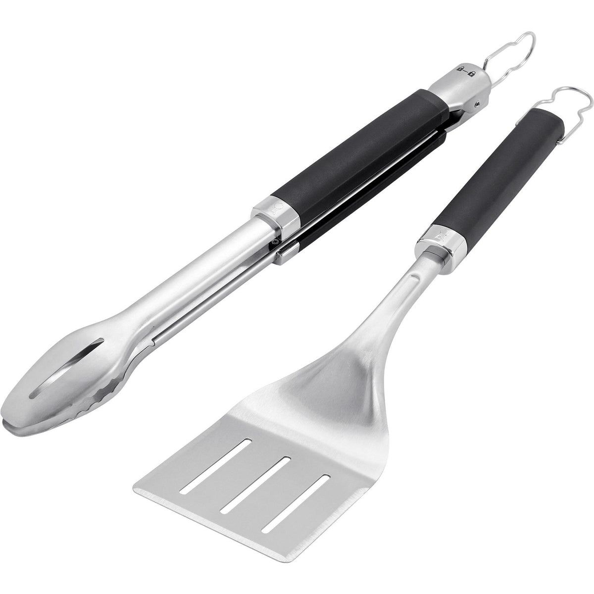 Weber Precision redskabssæt med grilltang og spade i rustfrit stål
